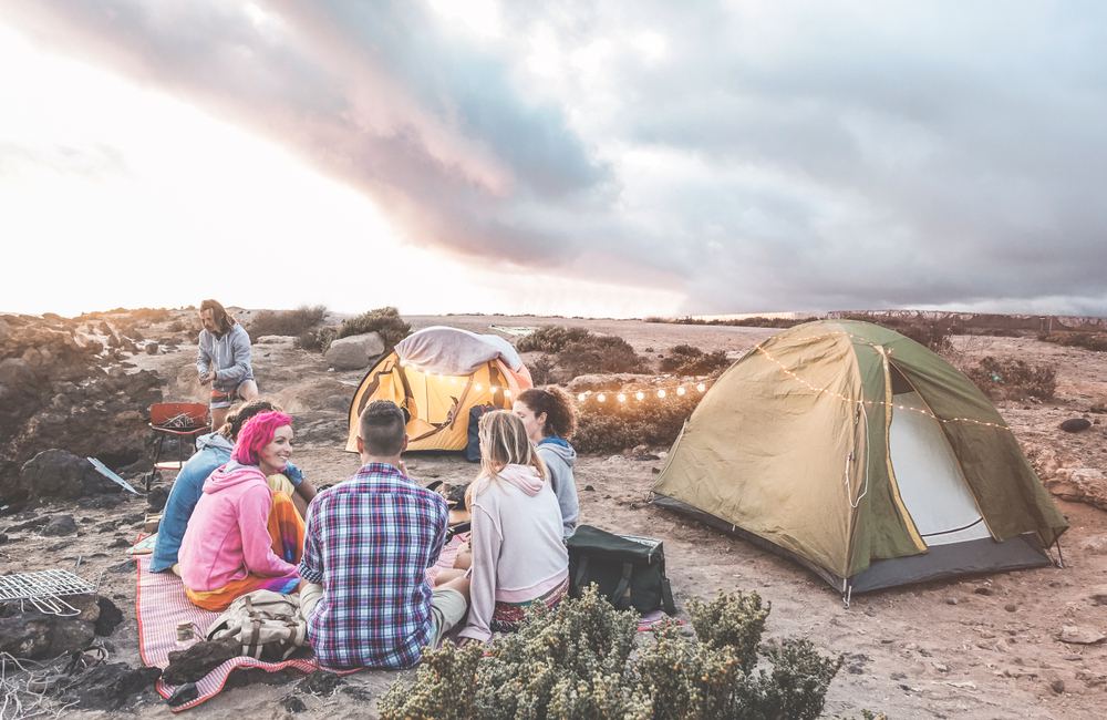 free car camping california