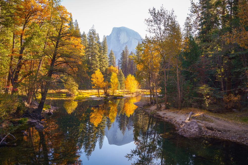 fall scenery in california