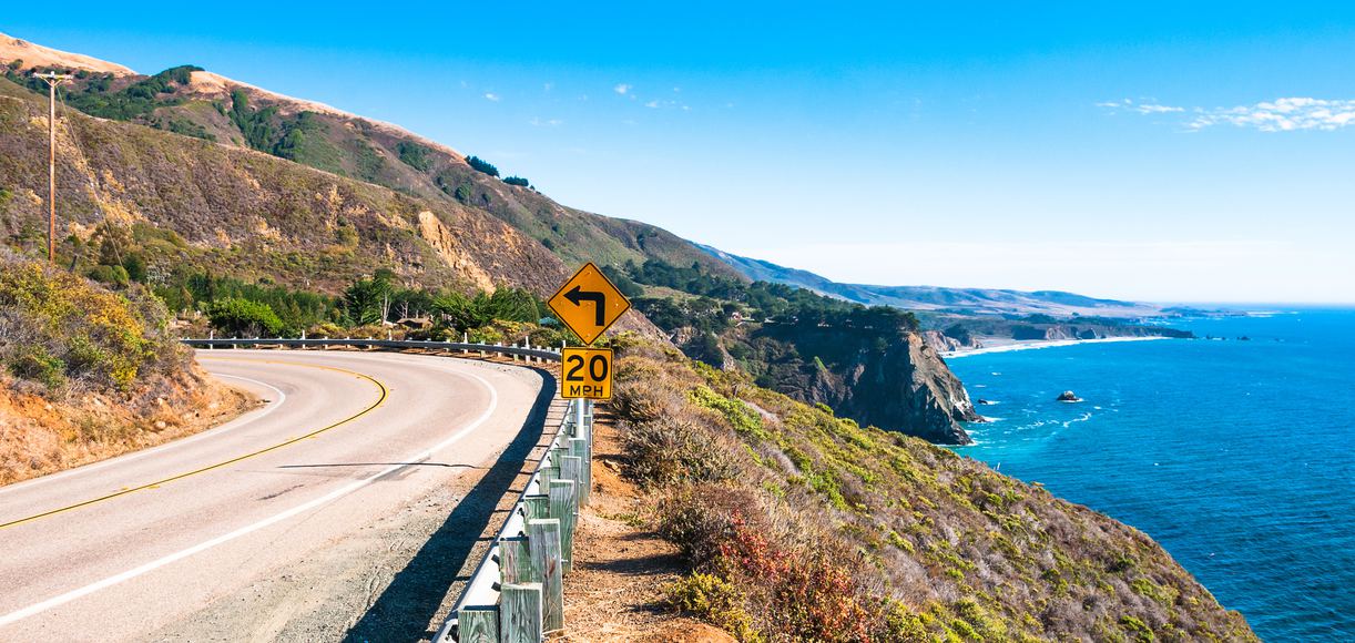 California Coast дорога