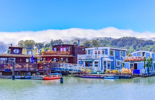 We'll All Float On: What's Up With Sausalito's Floating Homes and Houseboats?