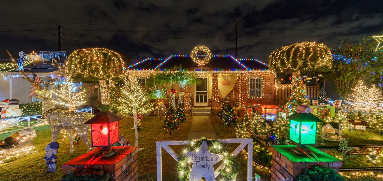 The Best Candy Cane Lanes in California To Visit