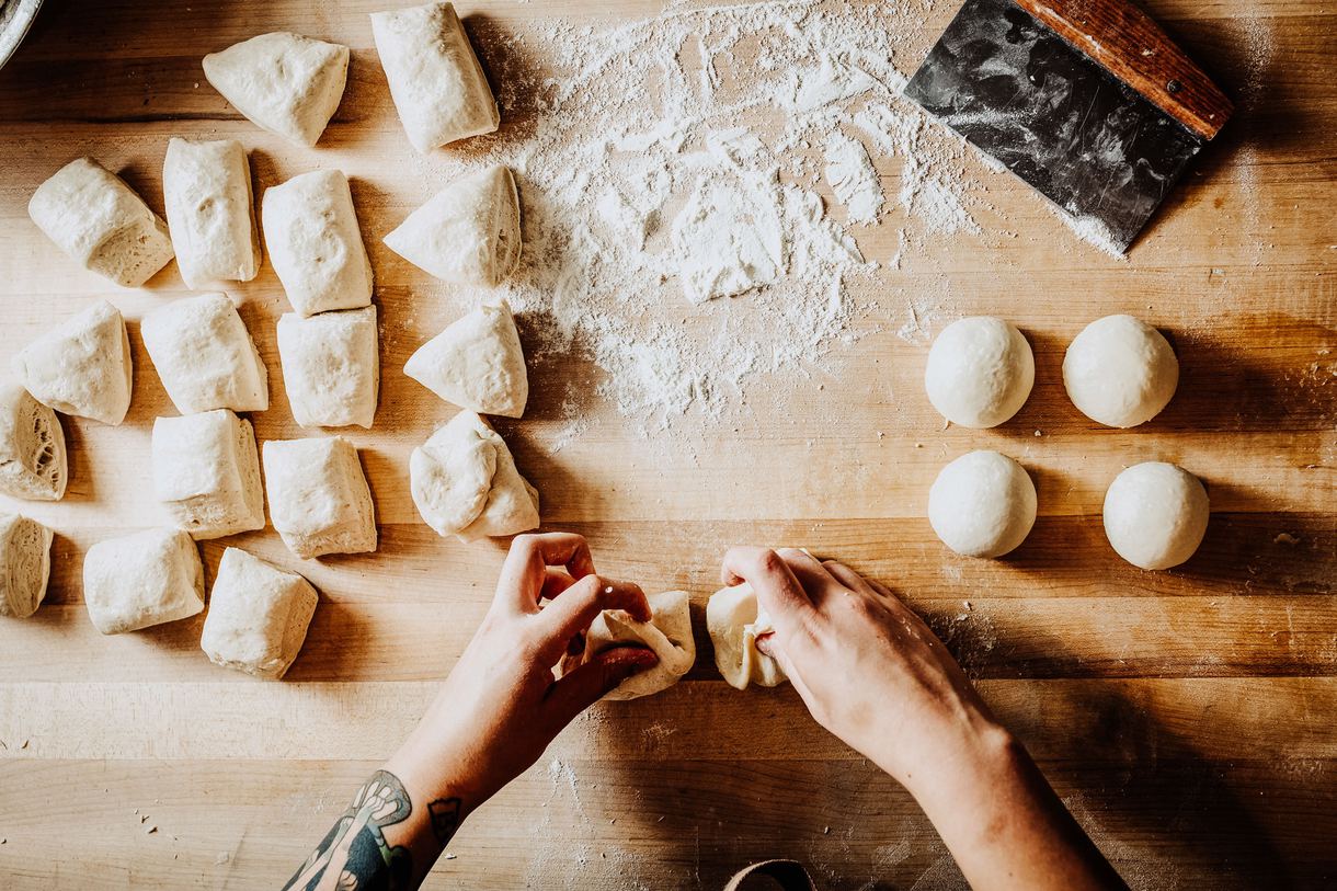All the bread, pastas, and pastries are made from scratch.