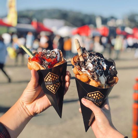 bubble waffle cones bubble waffle cones