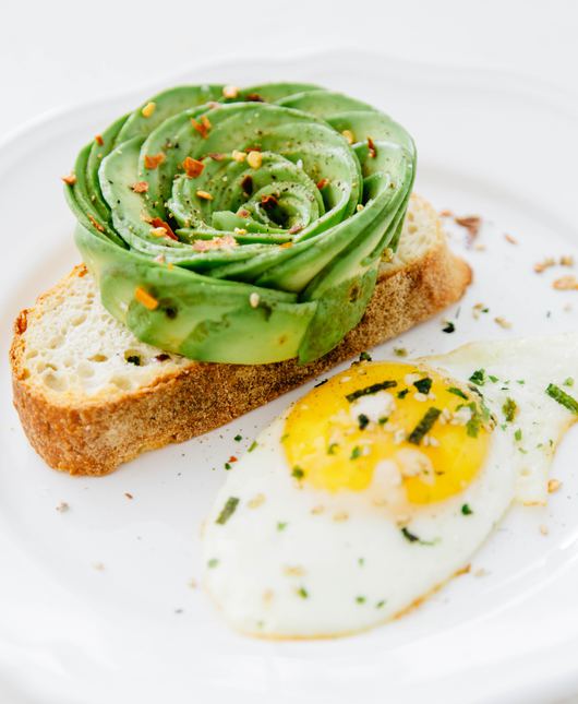 California Avocado Toast with Fried Egg - California Avocados