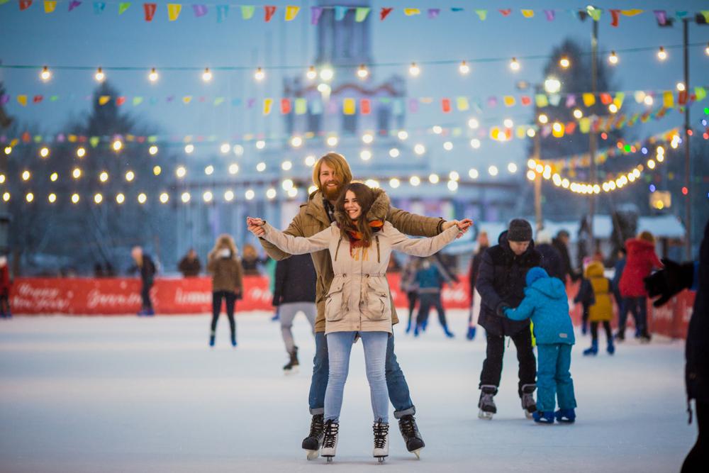 Slide and Glide 9 Holiday IceSkating Rinks in California