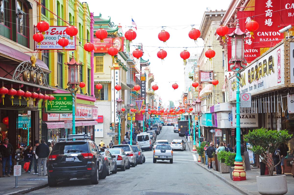 The Chinatowns of California