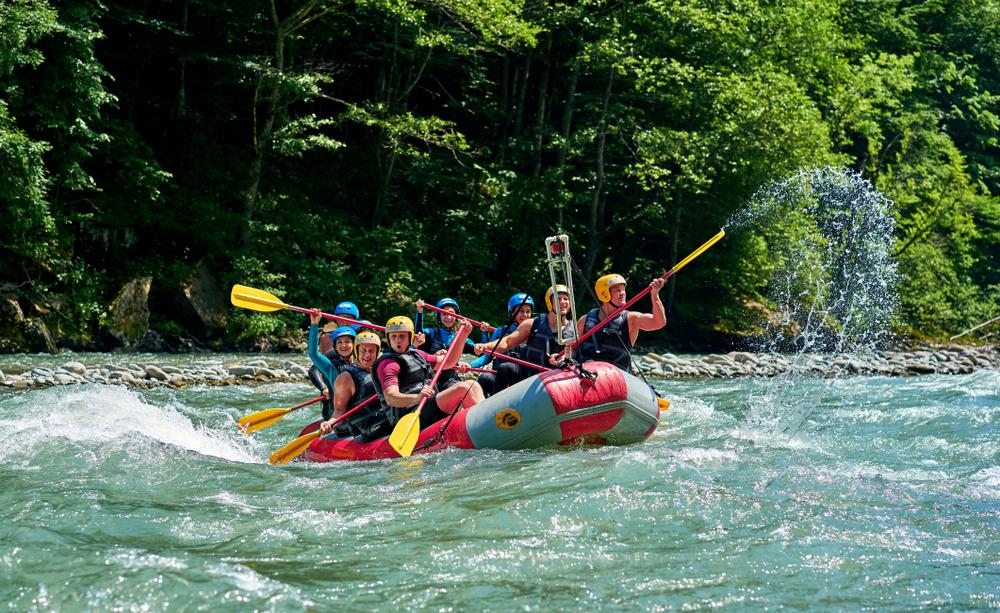 rafting trips near southern california