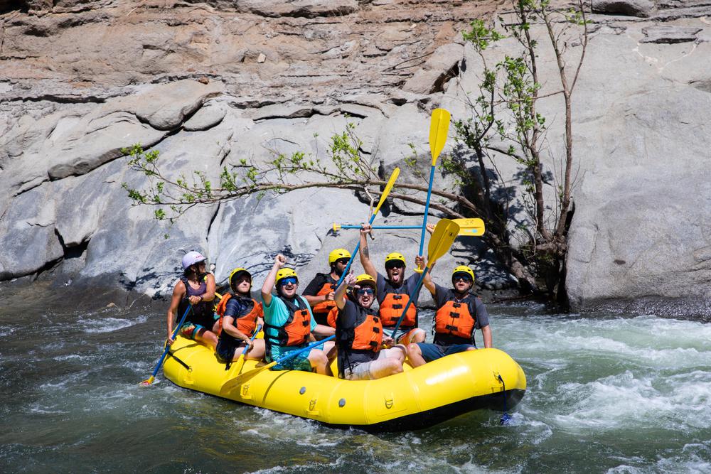 rafting trips near southern california