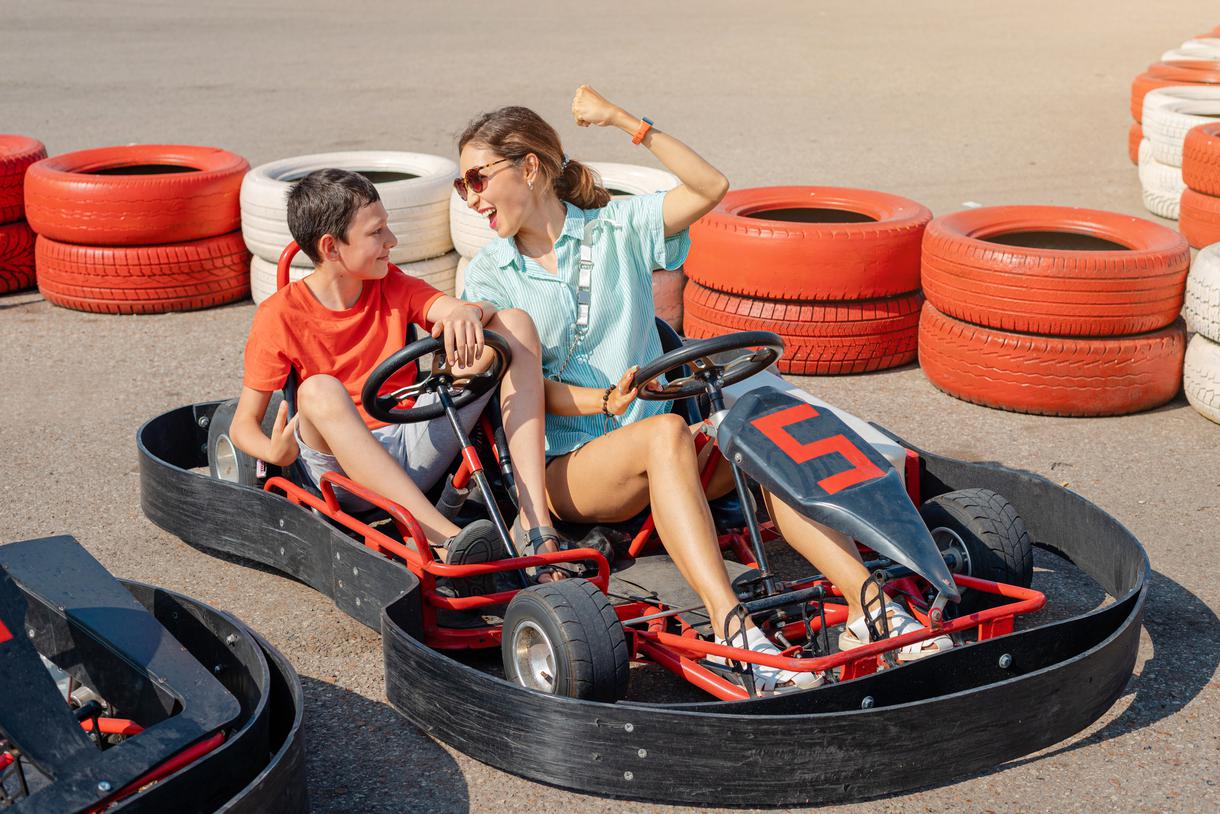 Karts para toda a família