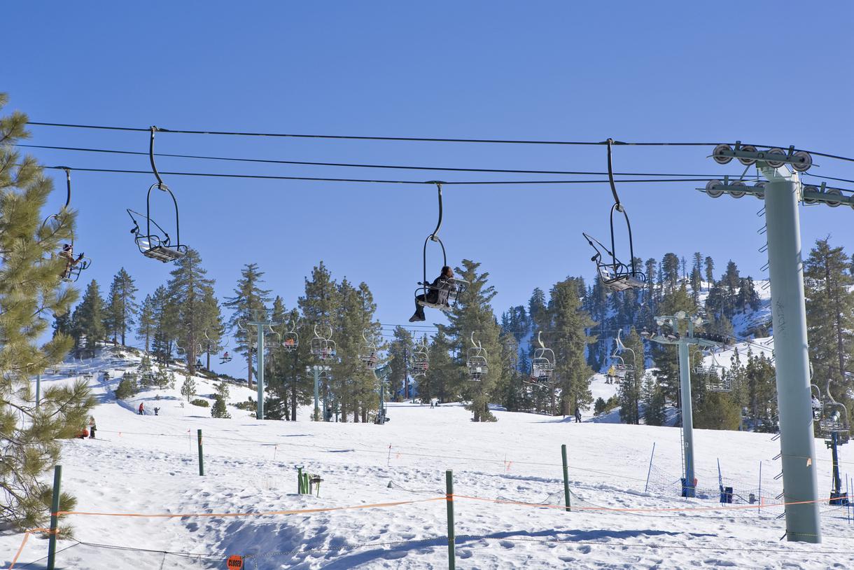 WEEKEND SKI TRIP  enjoying the first snow of the season at Snow Summit 