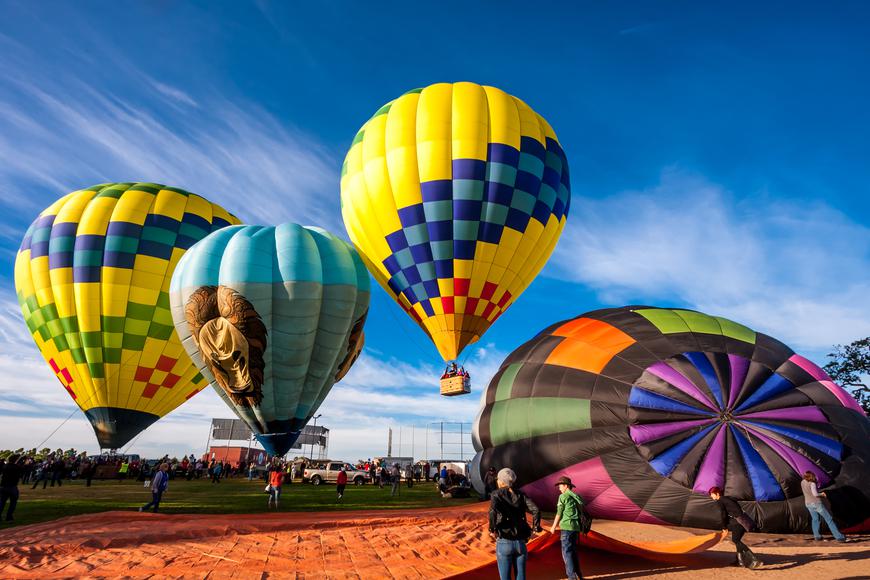 The Best Places to Hot Air Balloon in California