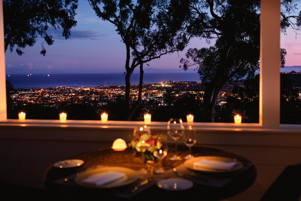 Enjoy a romantic dinner at The Dining Room and Terrace.