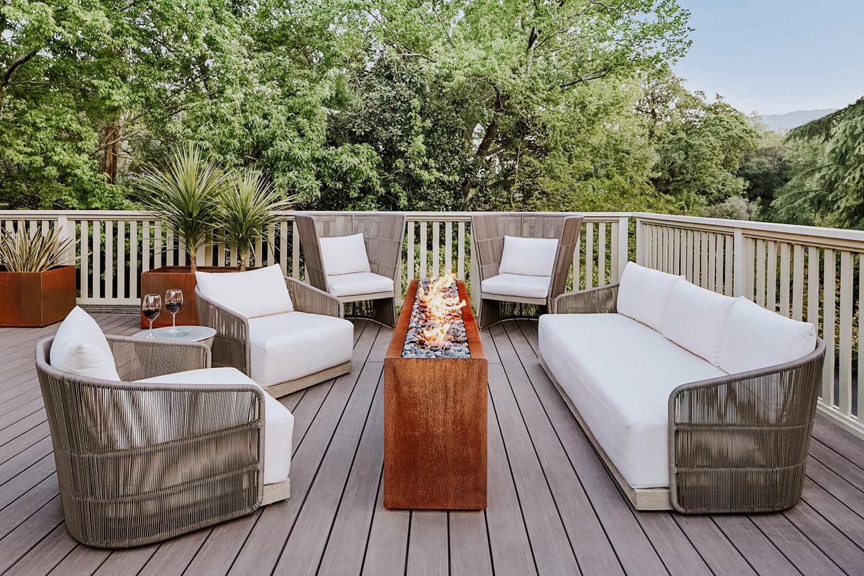 The sun deck