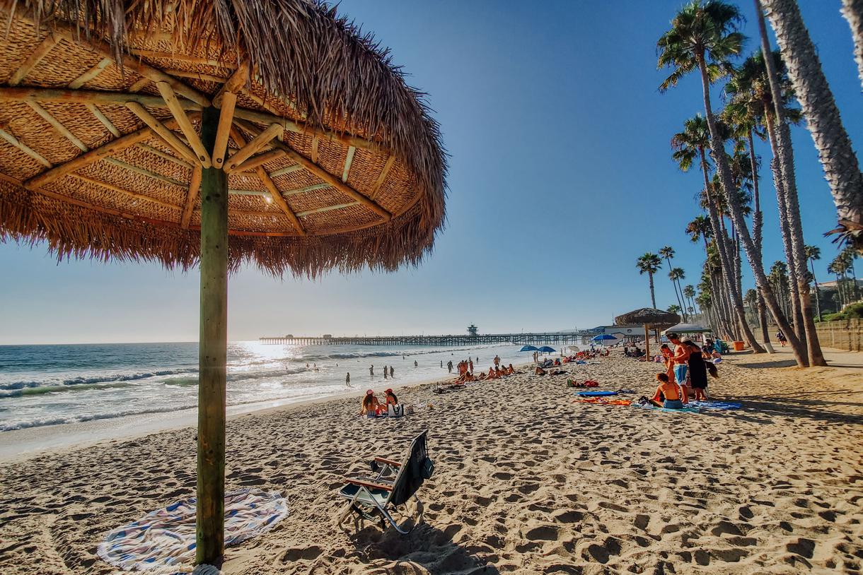 Guests can easily explore the sandy shores of San Clemente.